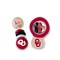 MasterPieces Oklahoma Sooners - Baby Rattles 2-Pack